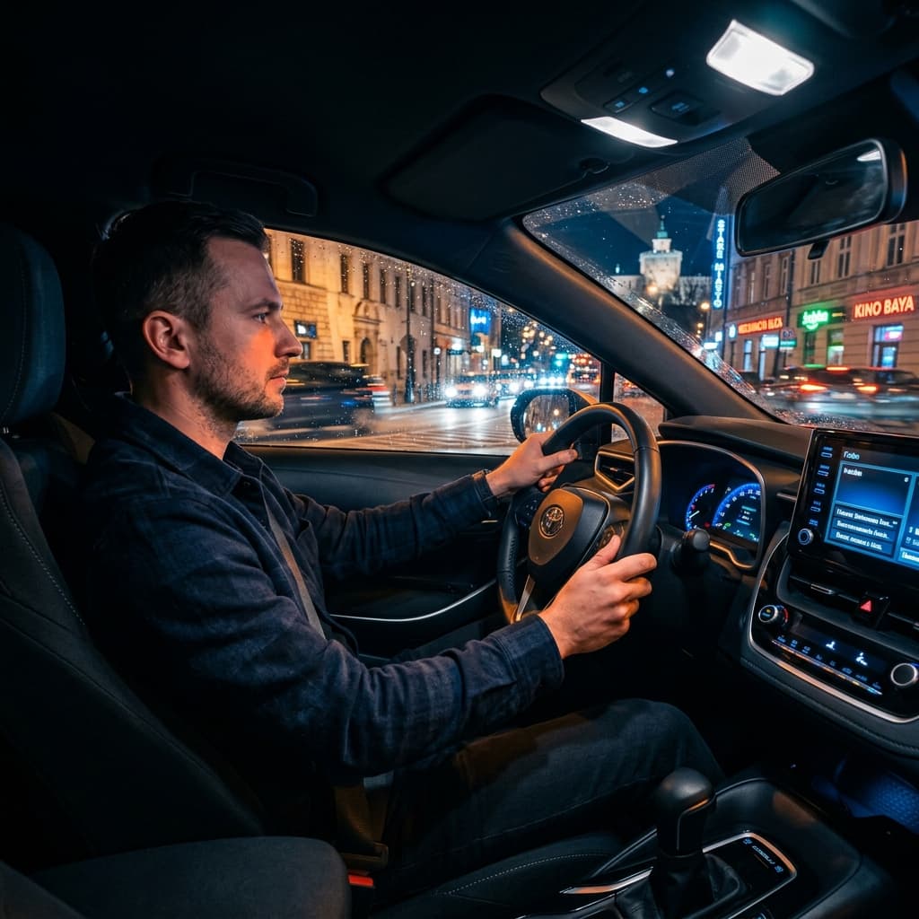Praca jako kierowca Bolt i Uber w Mida Polska - Lublin, Toyota LHD